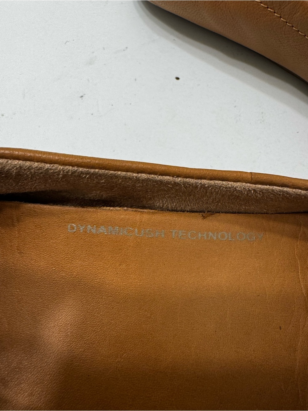 FITFLOP Allegro Ballet Flat Tan Leather Slip-on Sz 6.5 - Picture 8 of 10